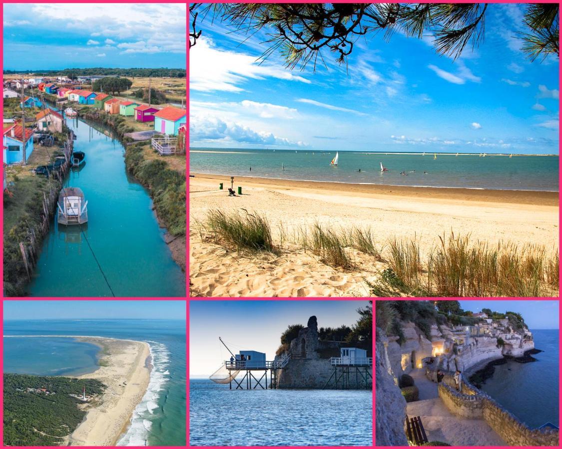 Mobilhome 2Ch Climatise-Terrasse Fermee-4 Velos-Camping 4 Etoiles Les Charmettes Les Mathes Luaran gambar