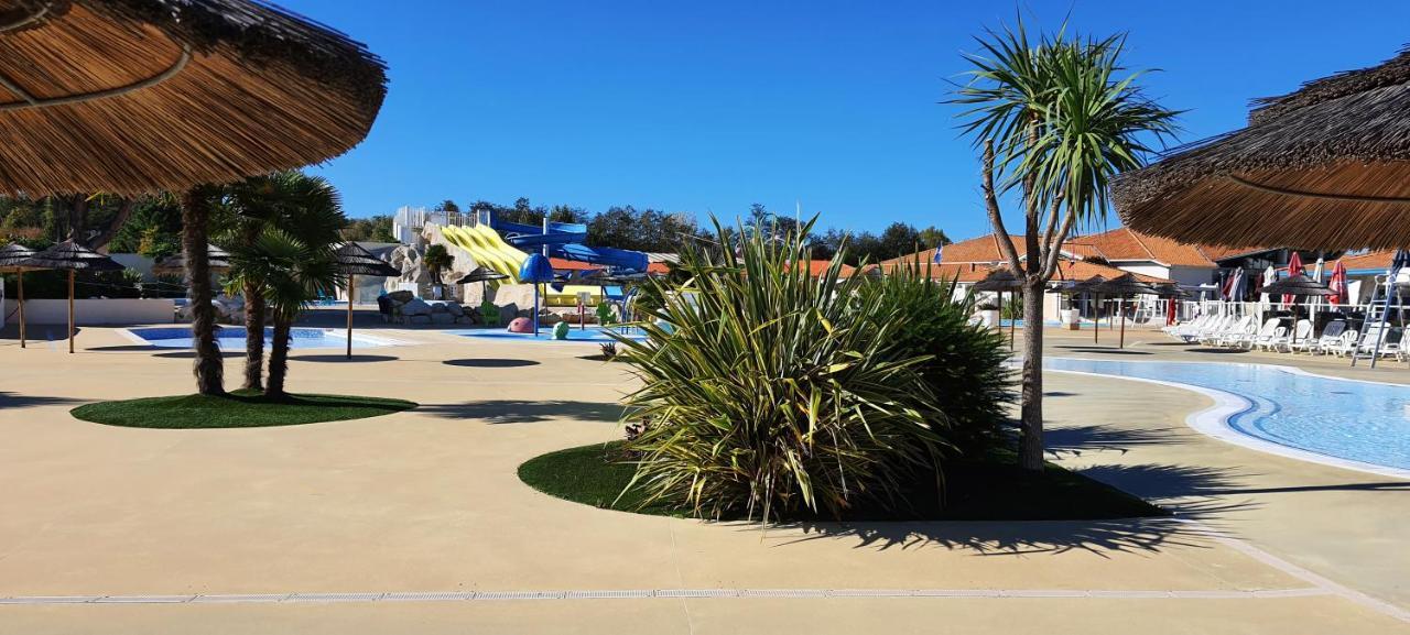 Mobilhome 2Ch Climatise-Terrasse Fermee-4 Velos-Camping 4 Etoiles Les Charmettes Les Mathes Luaran gambar