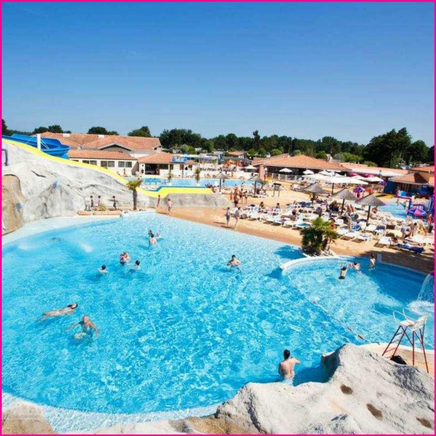 Mobilhome 2Ch Climatise-Terrasse Fermee-4 Velos-Camping 4 Etoiles Les Charmettes Les Mathes Luaran gambar