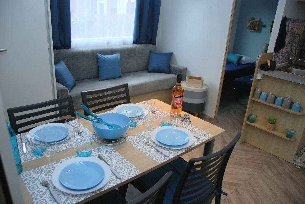 Mobilhome 2Ch Climatise-Terrasse Fermee-4 Velos-Camping 4 Etoiles Les Charmettes Les Mathes Luaran gambar