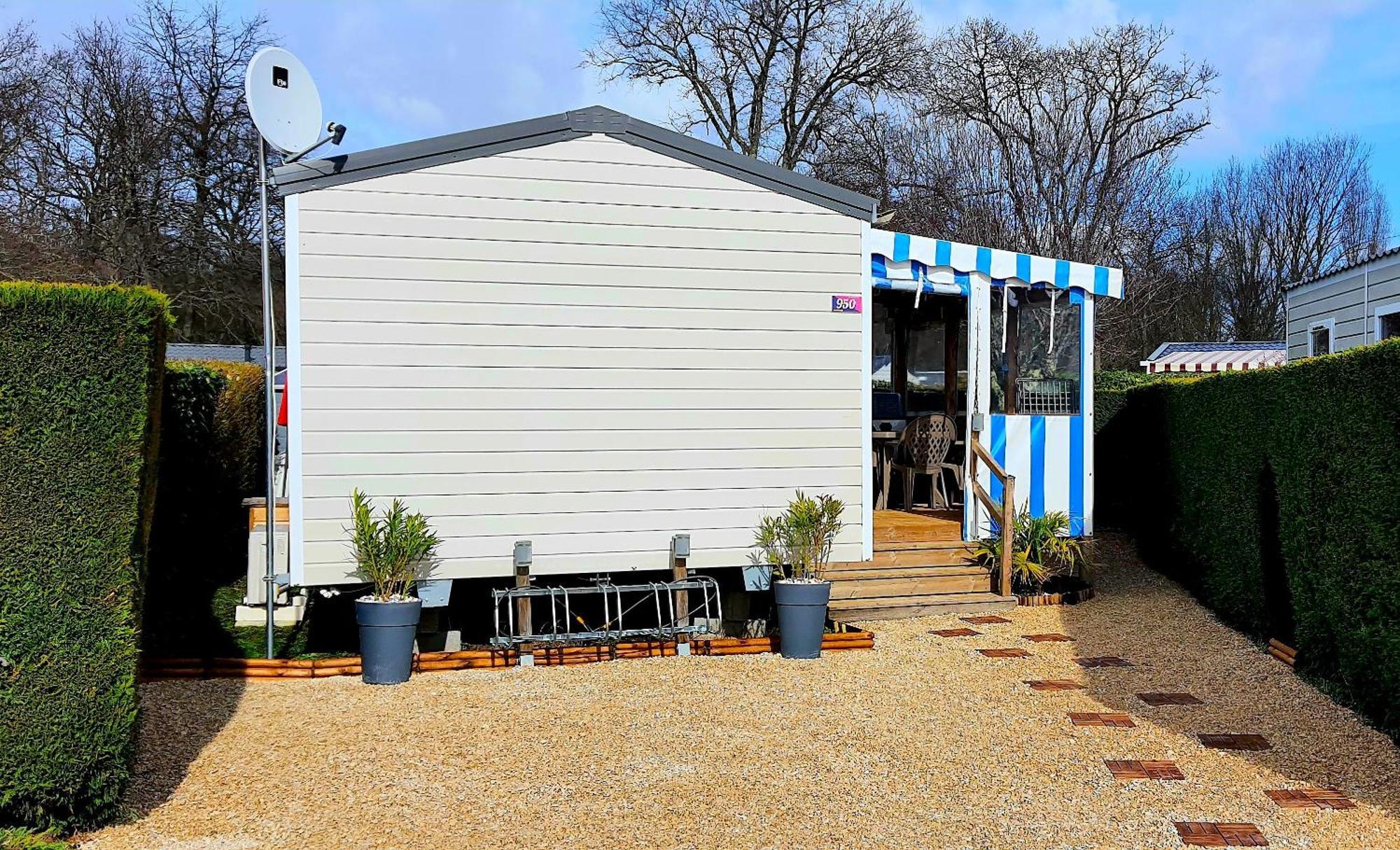 Mobilhome 2Ch Climatise-Terrasse Fermee-4 Velos-Camping 4 Etoiles Les Charmettes Les Mathes Luaran gambar