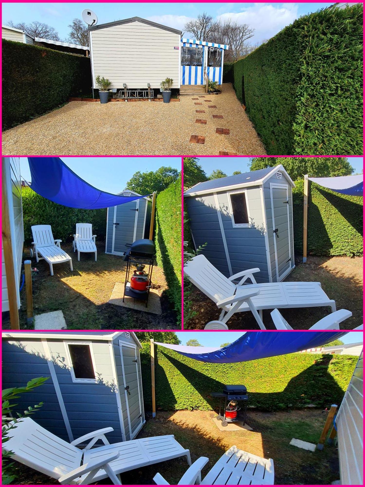 Mobilhome 2Ch Climatise-Terrasse Fermee-4 Velos-Camping 4 Etoiles Les Charmettes Les Mathes Luaran gambar
