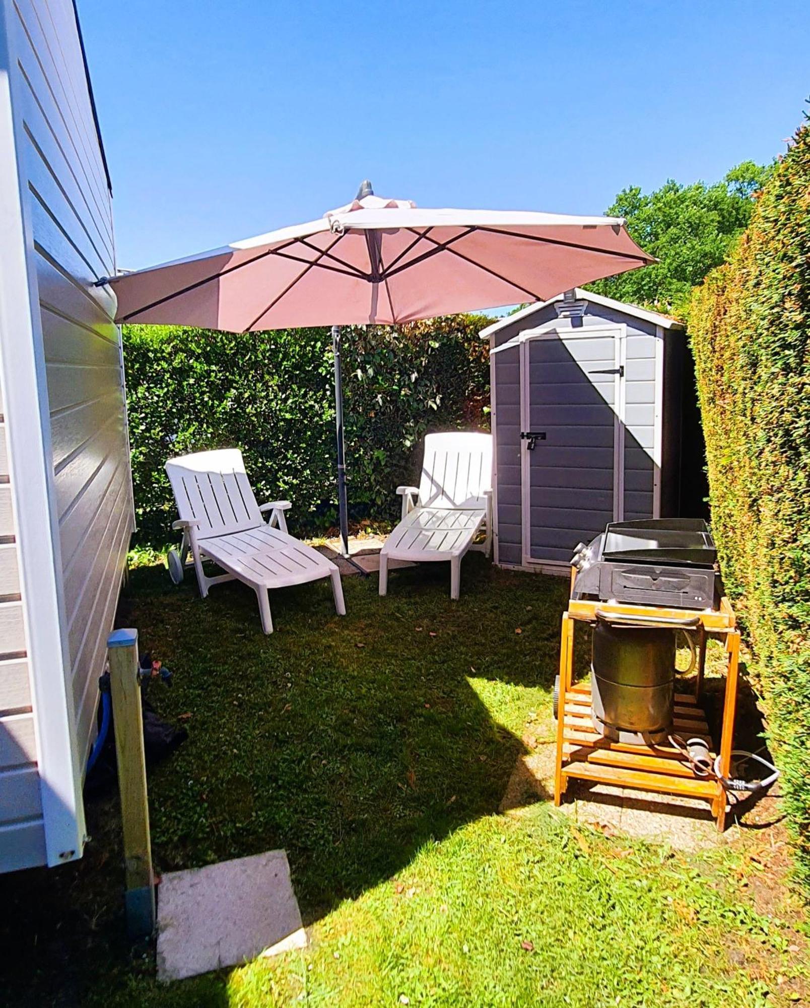 Mobilhome 2Ch Climatise-Terrasse Fermee-4 Velos-Camping 4 Etoiles Les Charmettes Les Mathes Luaran gambar